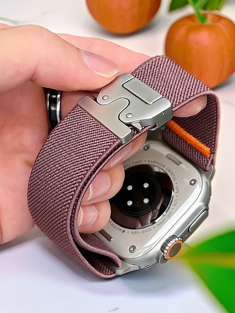 New Parachute Strap For Apple  - مراجعة Parachute Strap Elastic وسعره