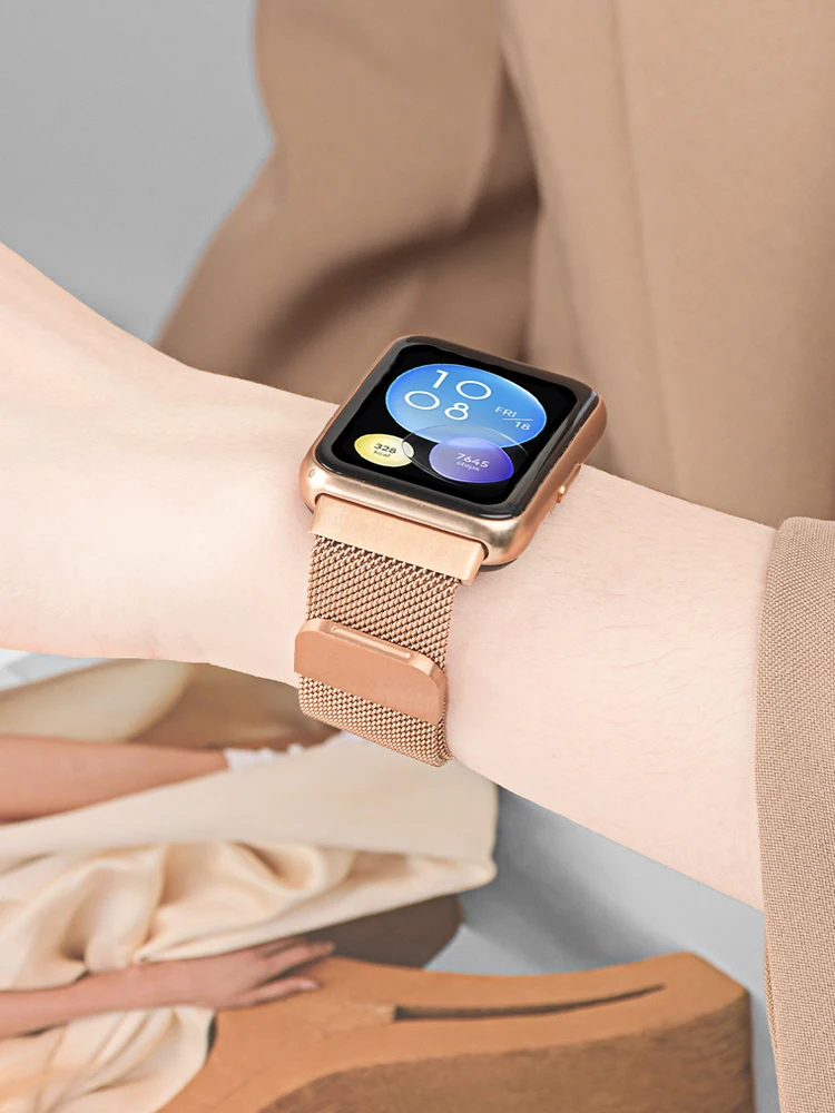 Milanese Loop Band For Huawei  - مراجعة Milanese Loop Magnetic وسعره