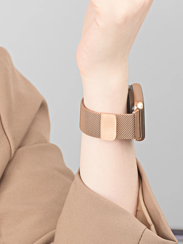 Milanese Loop Band For Huawei  - مراجعة Milanese Loop Magnetic وسعره