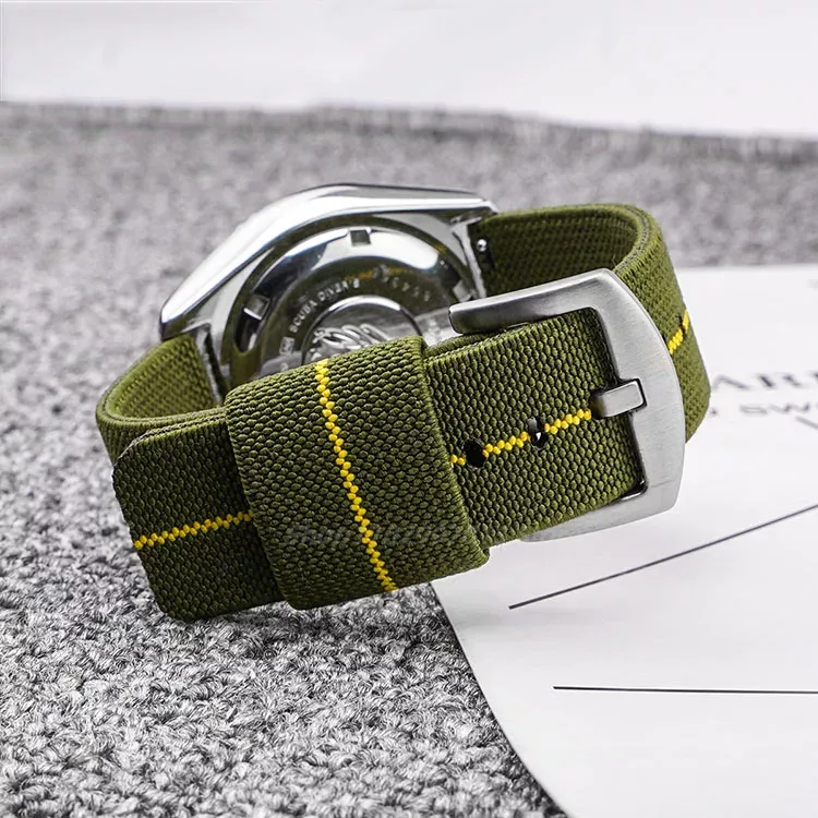 Nylon Watch Band 18mm 20mm 22m - مراجعة Nato Strap Nylon وسعره