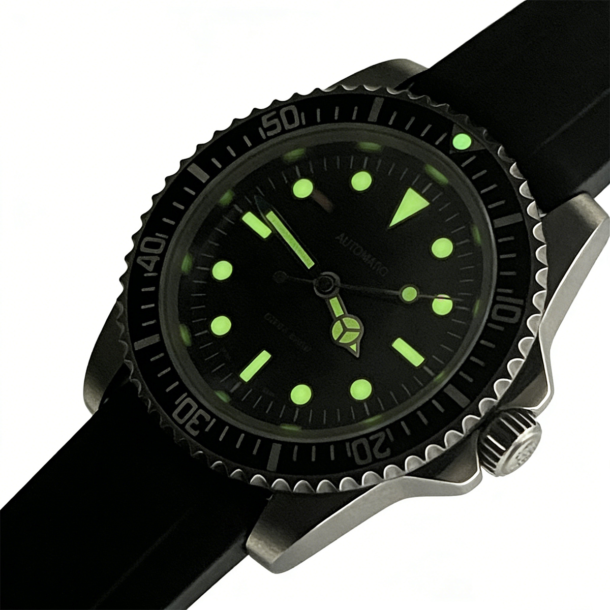39.5mm Diver Retro watch sapph - مراجعة Tropic Strap Vintage وسعره