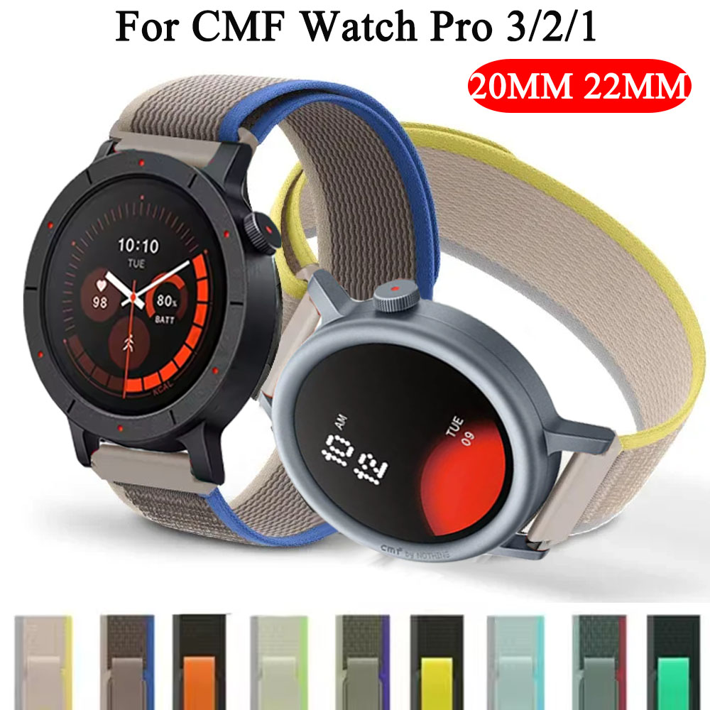 20/22mm Trail Loop Watchband F - مراجعة Sport Loop Velcro وسعره