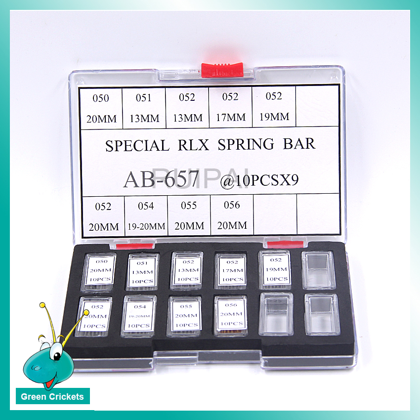 90pcs/box Assort size Watch st - مراجعة Spring Bar Tool Set وسعره